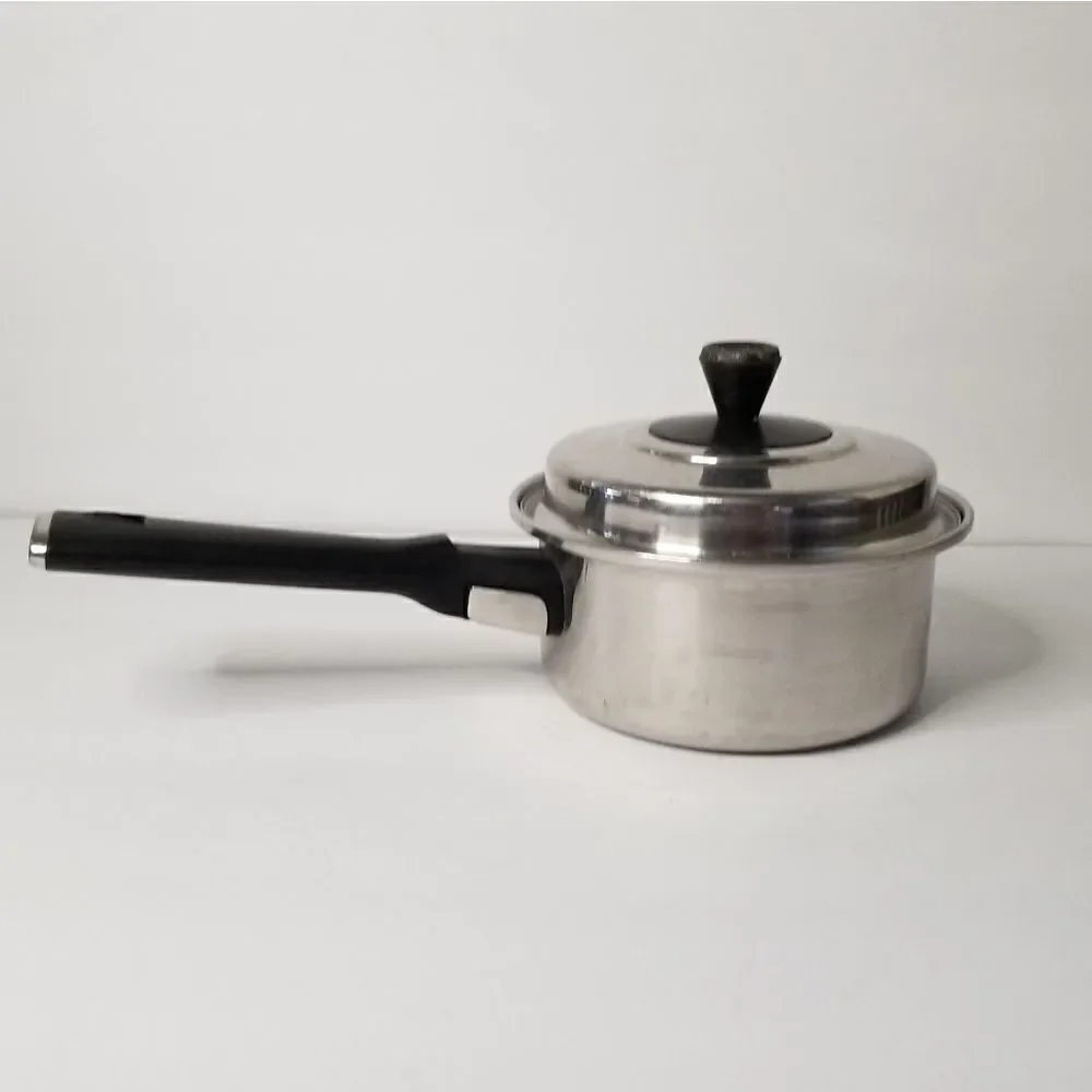 Vintage stainless steel sauce pan